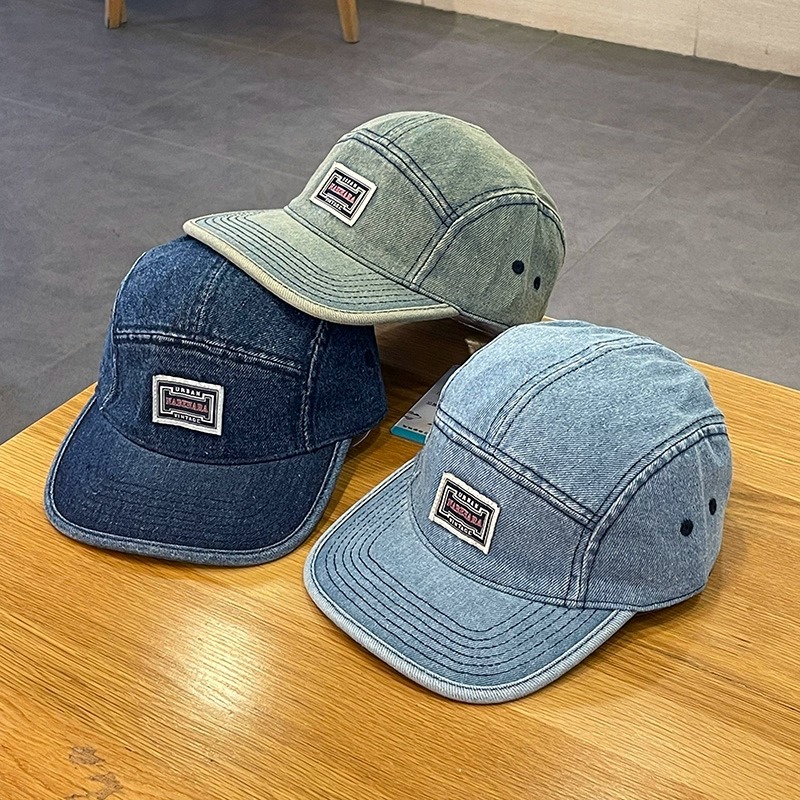 Corduroy Cap 5 Panel - Casquettes de baseball en denim à