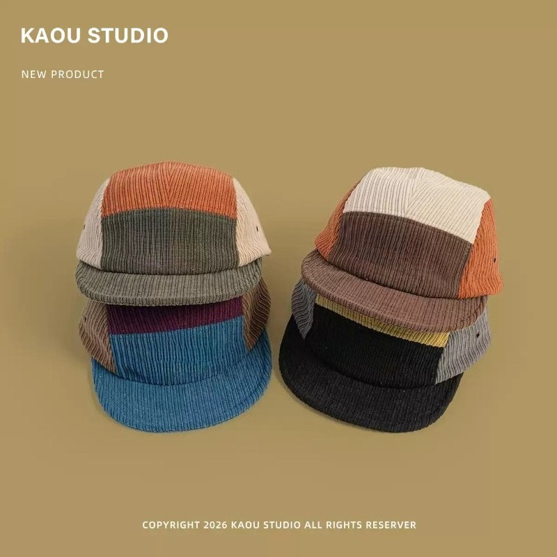 Casquette de baseball 5 pannea - Corduroy Cap 5 Panel avis et prix