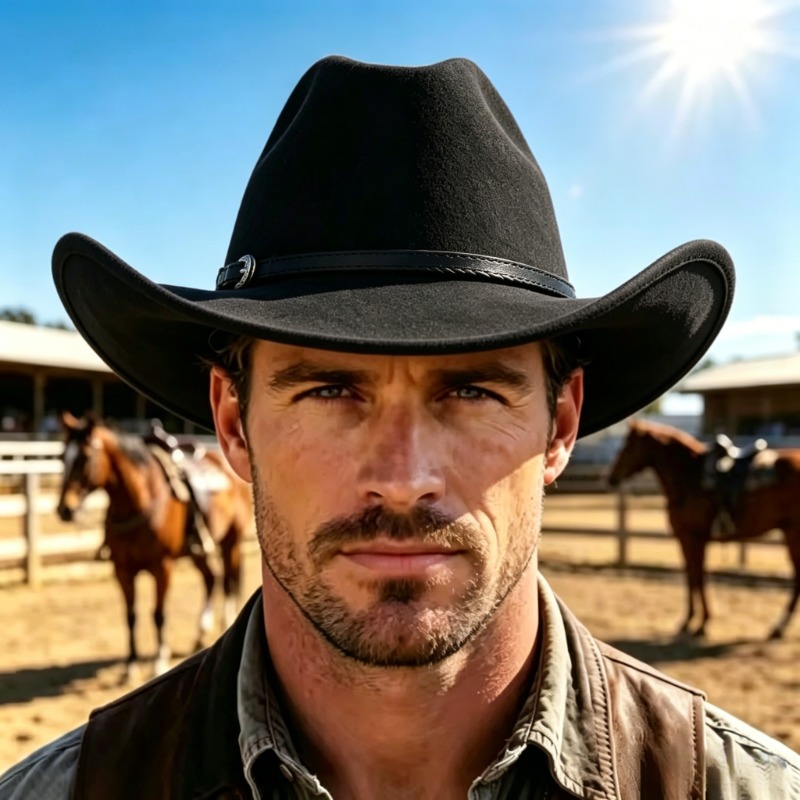 Nouveau Chapeau de Cowboy West - Cowboy Hat Straw avis et prix