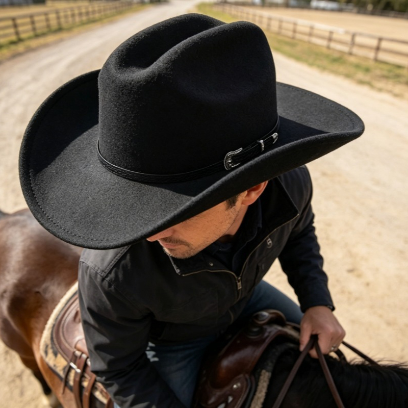 Nouveau Chapeau de Cowboy West - Cowboy Hat Straw avis et prix