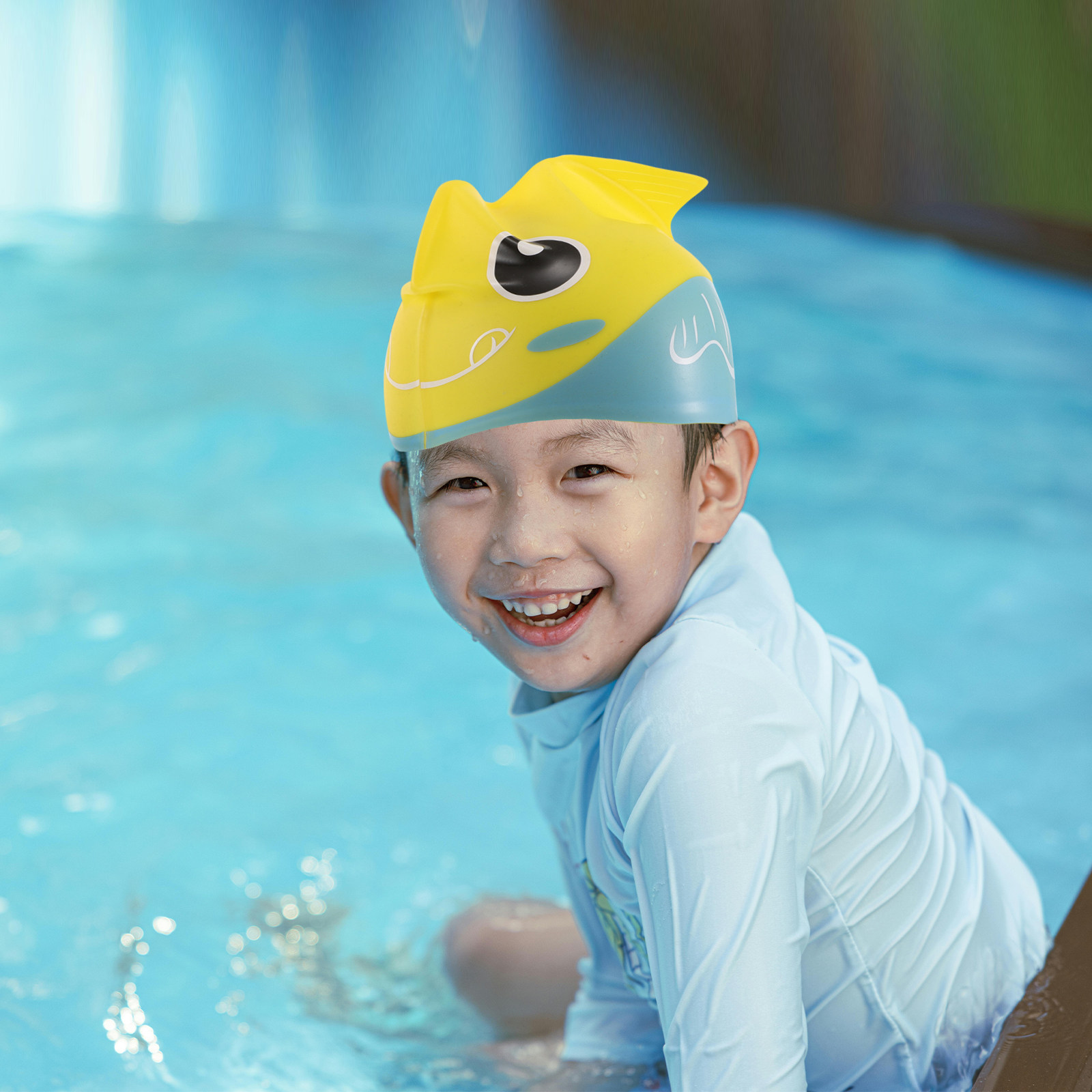 Bonnet de bain en silicone, mo - Swim Hat Silicone avis et prix
